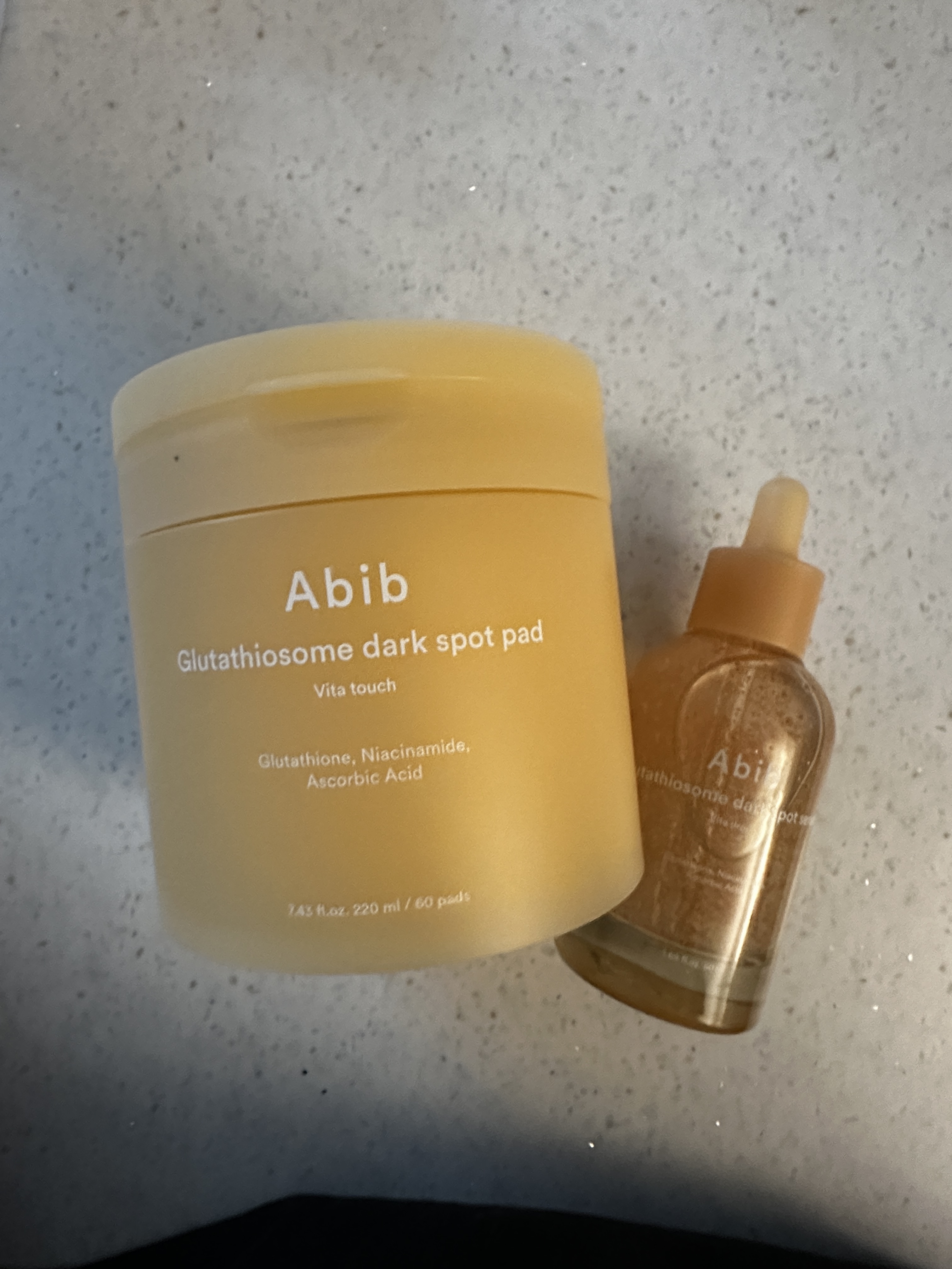 グルタチオンソームダークスポットセラムビタドロップ/Abib /美容液を使ったクチコミ（1枚目）