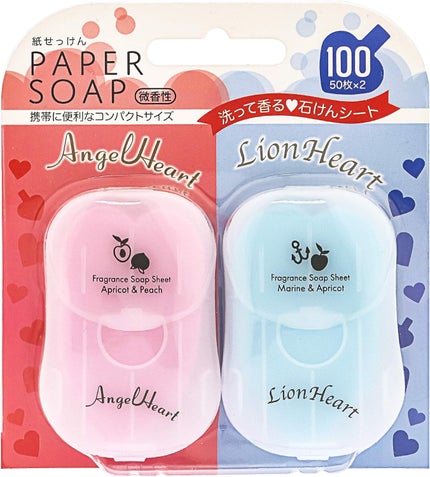 エンジェルハート エンジェルハート&ライオンハート 紙せっけんセット