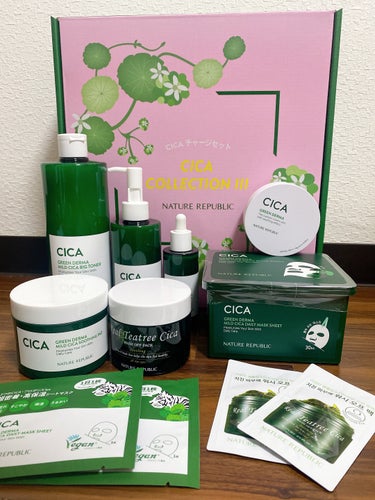 CICA GREEN DERMA The cushion covers skin with soothing effect/ネイチャーリパブリック/クッションファンデーションを使ったクチコミ（4枚目）