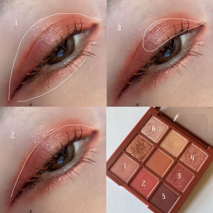 プレイカラーアイシャドウ メープルロード/ETUDE/アイシャドウパレットを使ったクチコミ(2枚目)