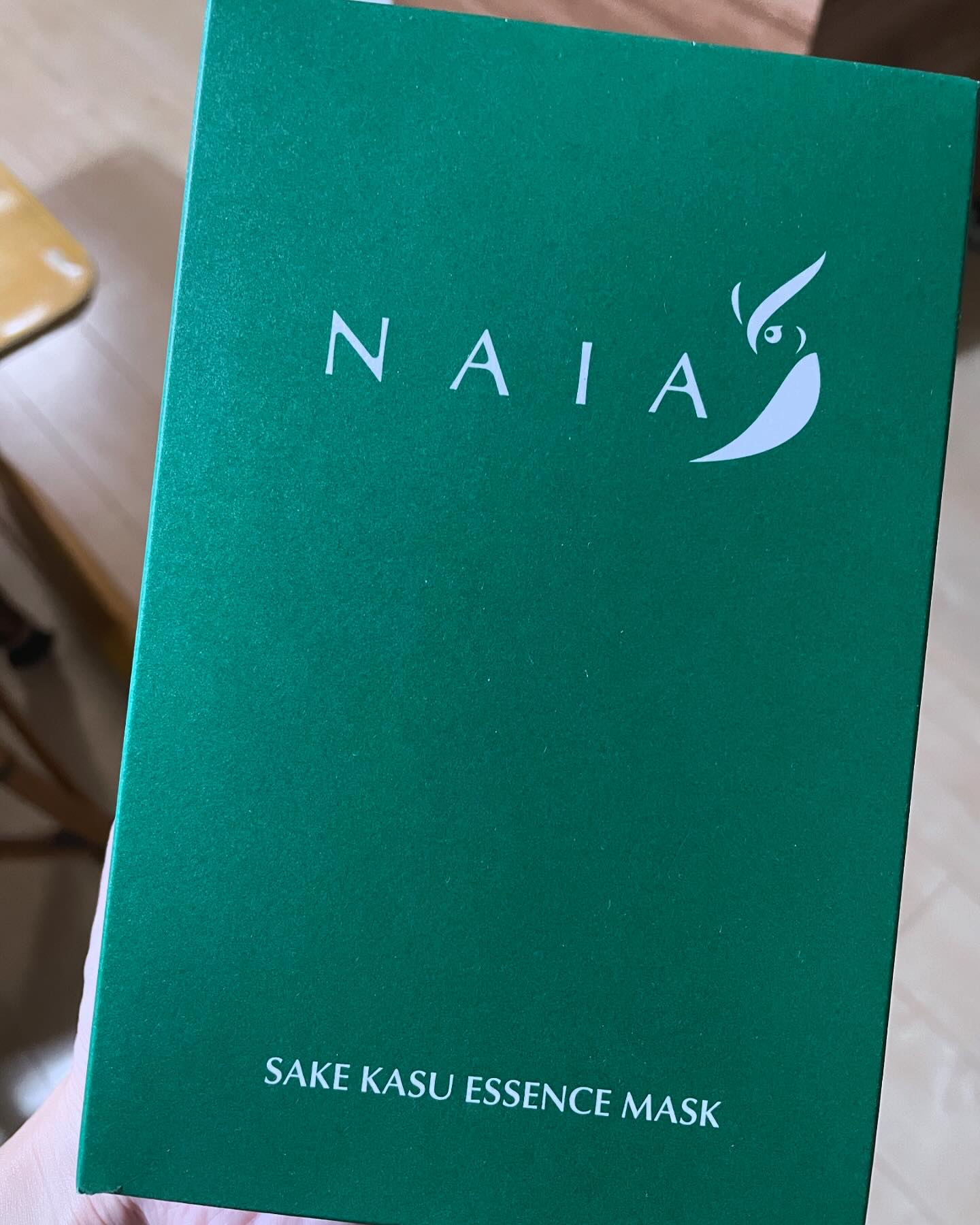 酒粕フェイスマスク 7枚入り（個包装）/NAIA/シートマスク・パックを使ったクチコミ（1枚目）