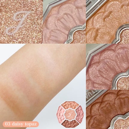 ジルスチュアート ブルームクチュール アイズ ジュエルドブーケ/JILL STUART/アイシャドウパレットを使ったクチコミ(5枚目)