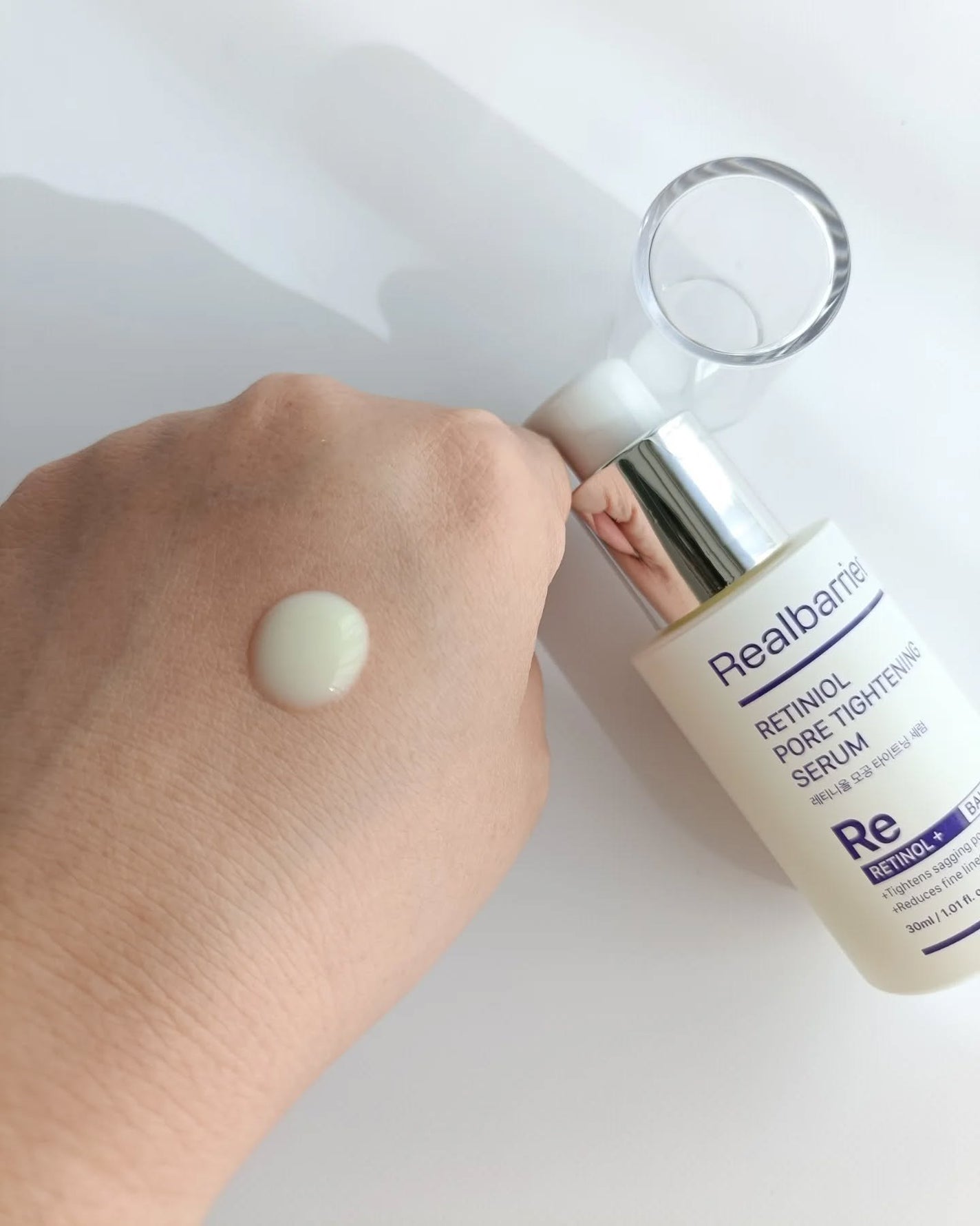 レチ二オールポアタイトニングセラム/Real Barrier/美容液を使ったクチコミ(3枚目)