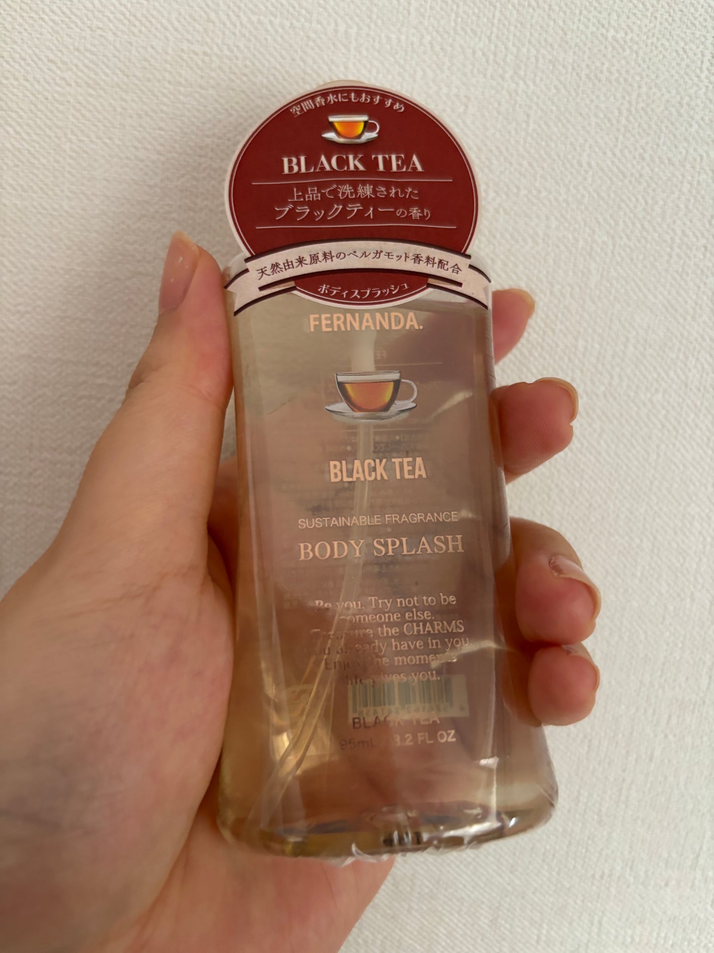 フレグランスボディスプラッシュ(ブラックティー)/フェルナンダ/香水(その他)を使ったクチコミ(1枚目)