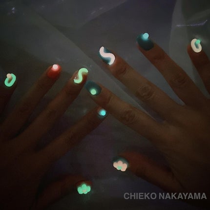 なかやまちえこ on LIPS 「#youtubeライブのアーカイブあります!⠀マイネイルを新し..」(4枚目)