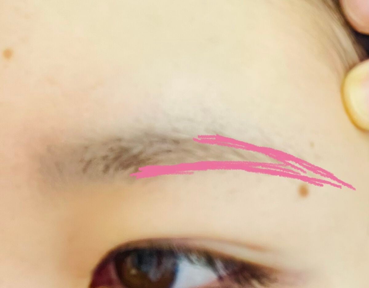 カラーチェンジアイブロウ/キャンメイク/眉マスカラを使ったクチコミ(3枚目)