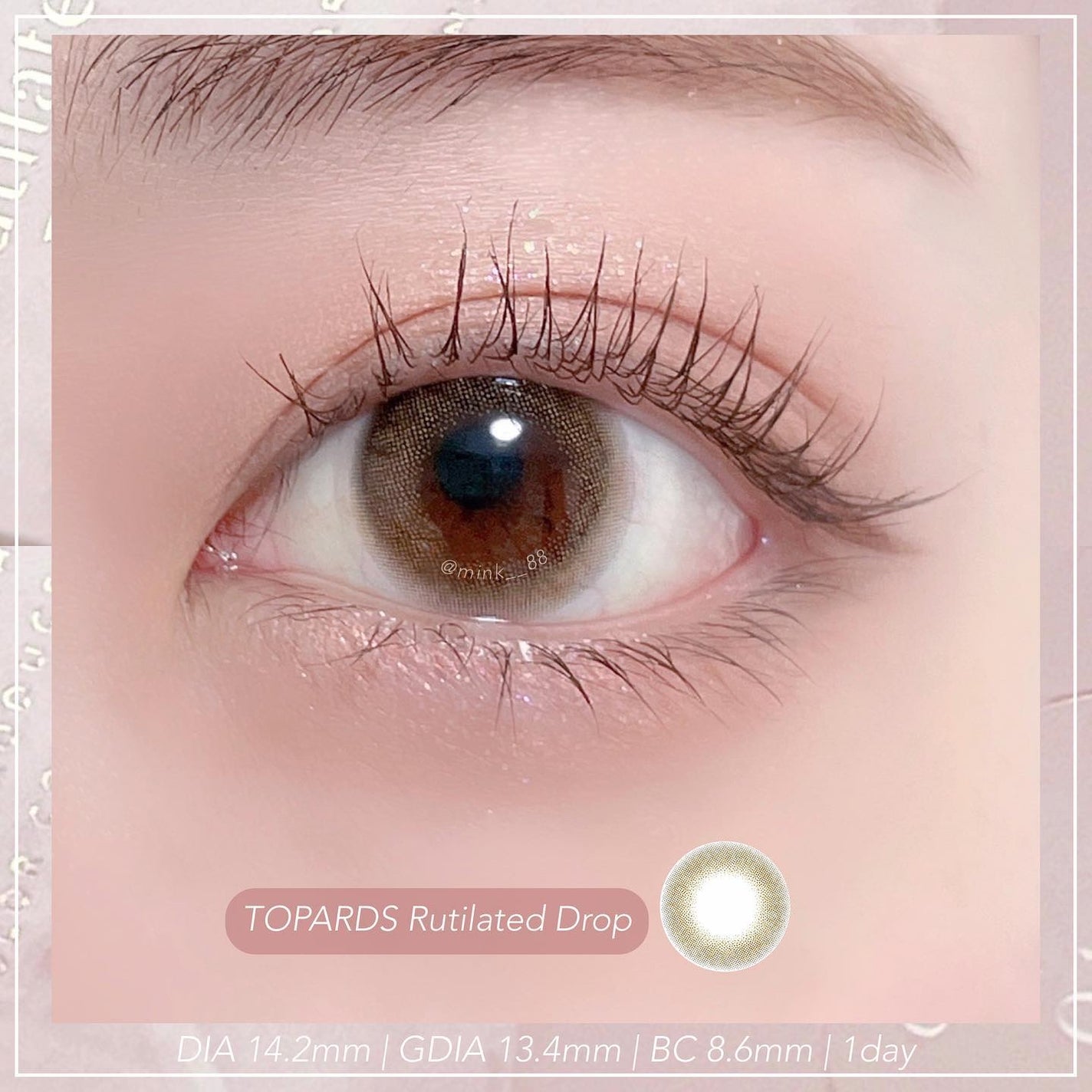 TOPARDS 1day/TOPARDS/ワンデー(1DAY)カラコンを使ったクチコミ(2枚目)