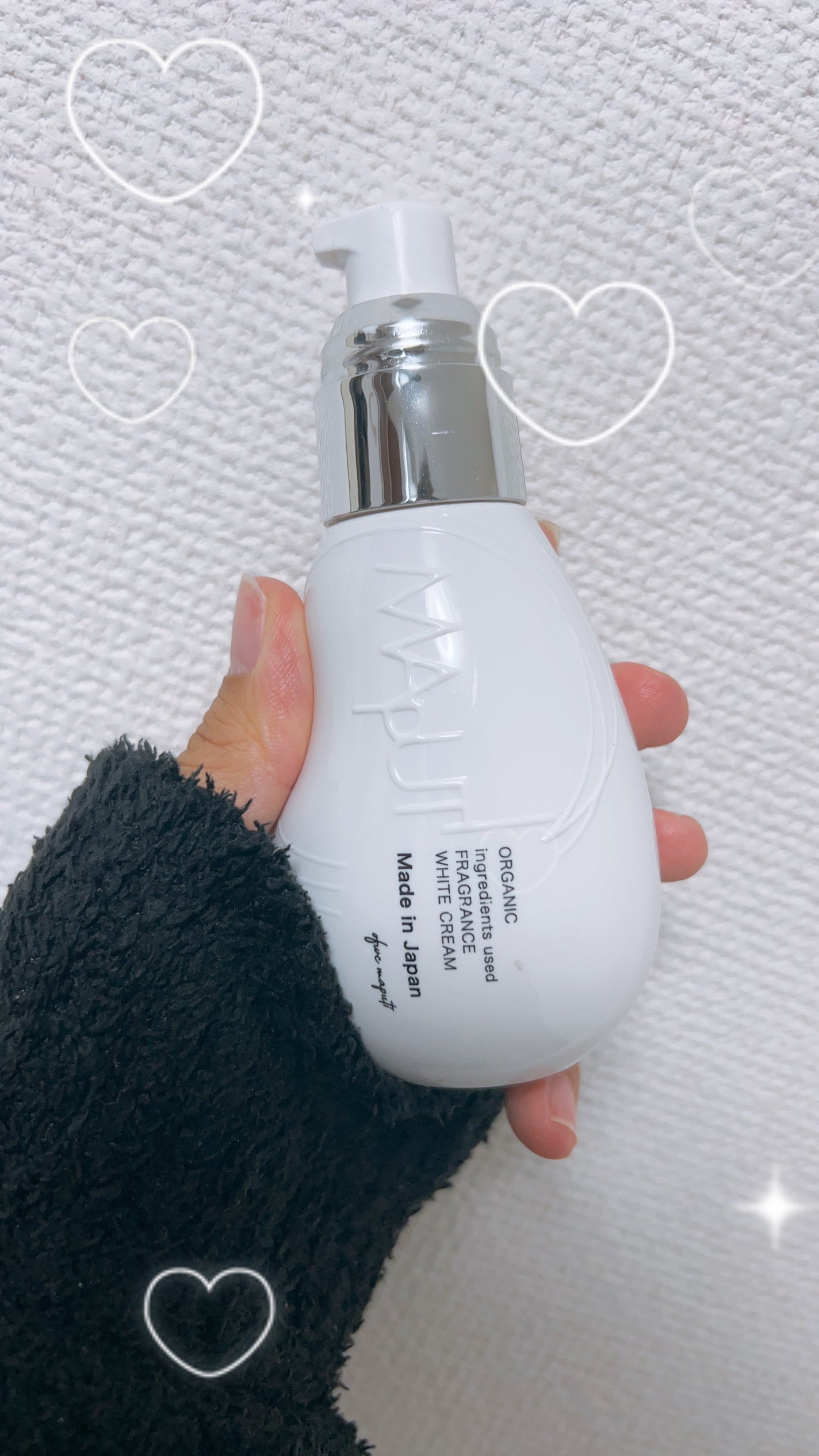 オーガニックフレグランスホワイトクリーム/MAPUTI/デリケートゾーンケアを使ったクチコミ(1枚目)