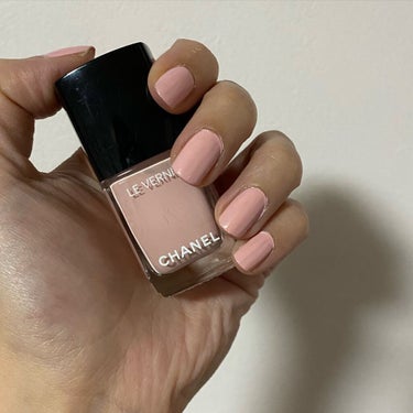 CHANEL ヴェルニのクチコミ「#シャネル
#CHANEL
#LEVERNIS
#NUVOLAROSA
#ヌーヴォラロザ 

.....」（2枚目）