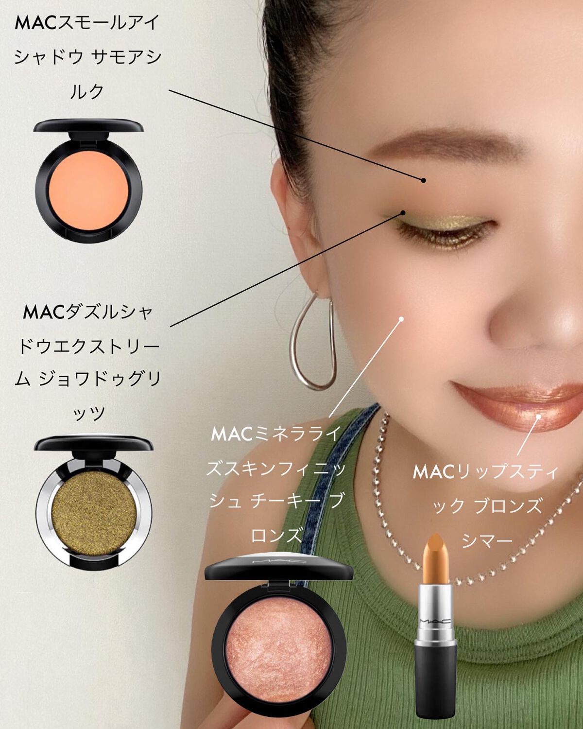 ダズルシャドウ エクストリーム ジョワ ドゥ グリッツ/M・A・C/単色アイシャドウを使ったクチコミ（1枚目）