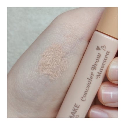 キャンメイク コンシーラーブロウマスカラのクチコミ「【黒眉隠したい方必見‼️】
CANMAKEから限定で脱色風アイブロウが登場!
┈┈┈┈┈┈┈┈.....」(3枚目)