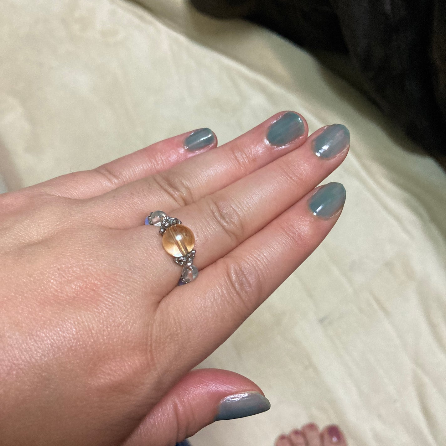 ムードペブルネイル/rom&nd/マニキュアを使ったクチコミ(2枚目)