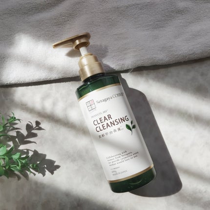 クリアクレンジング 京都宇治茶葉/世田谷コスメ/クレンジングジェルを使ったクチコミ(1枚目)