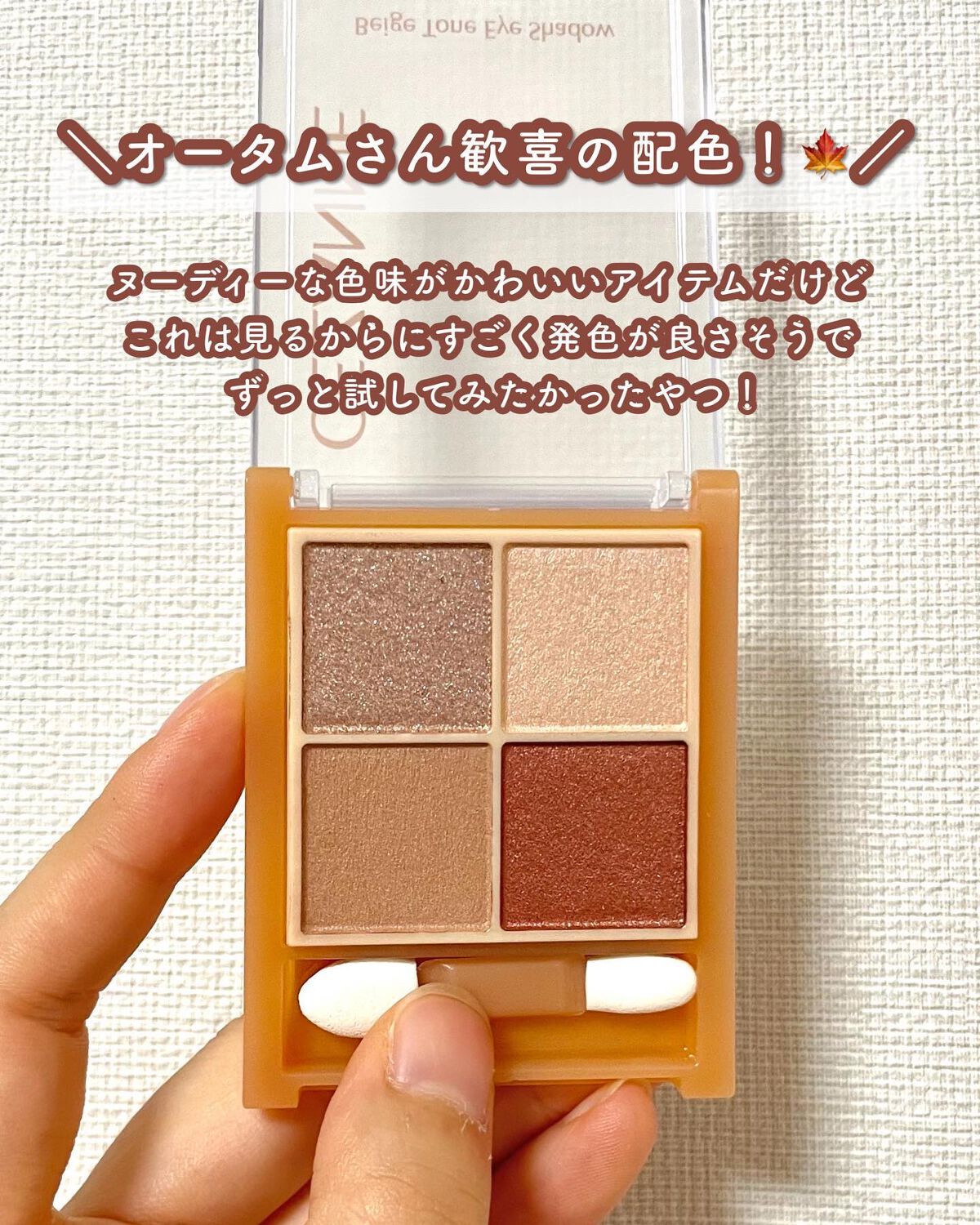 ベージュトーンアイシャドウ/CEZANNE/アイシャドウパレットを使ったクチコミ(3枚目)