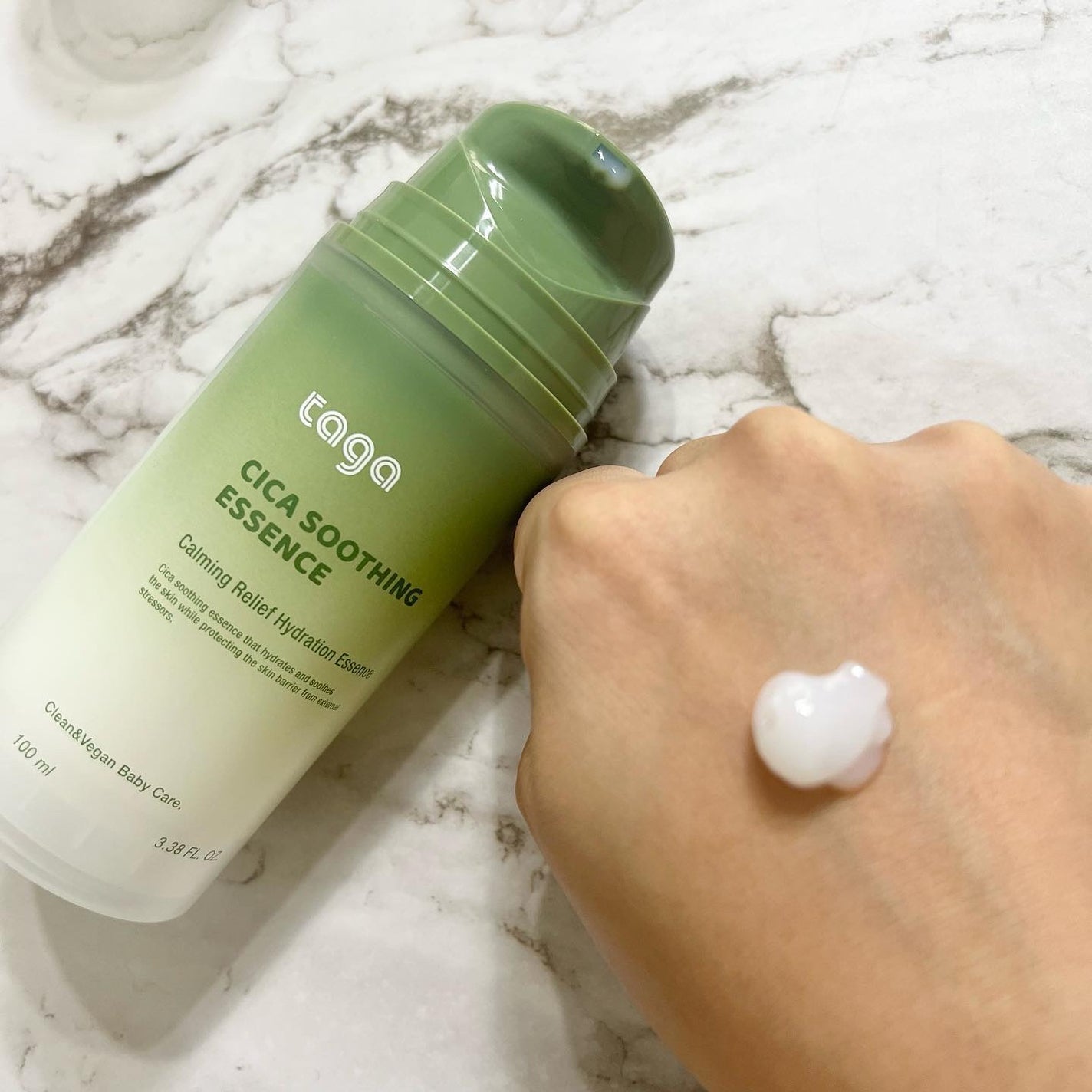 シカ スージングエッセンス/TAGA/フェイスクリームを使ったクチコミ(2枚目)