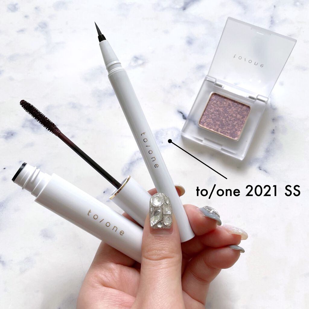 トーン リキッドアイライナー 02 ブラウン/to/one/リキッドアイライナーを使ったクチコミ（1枚目）