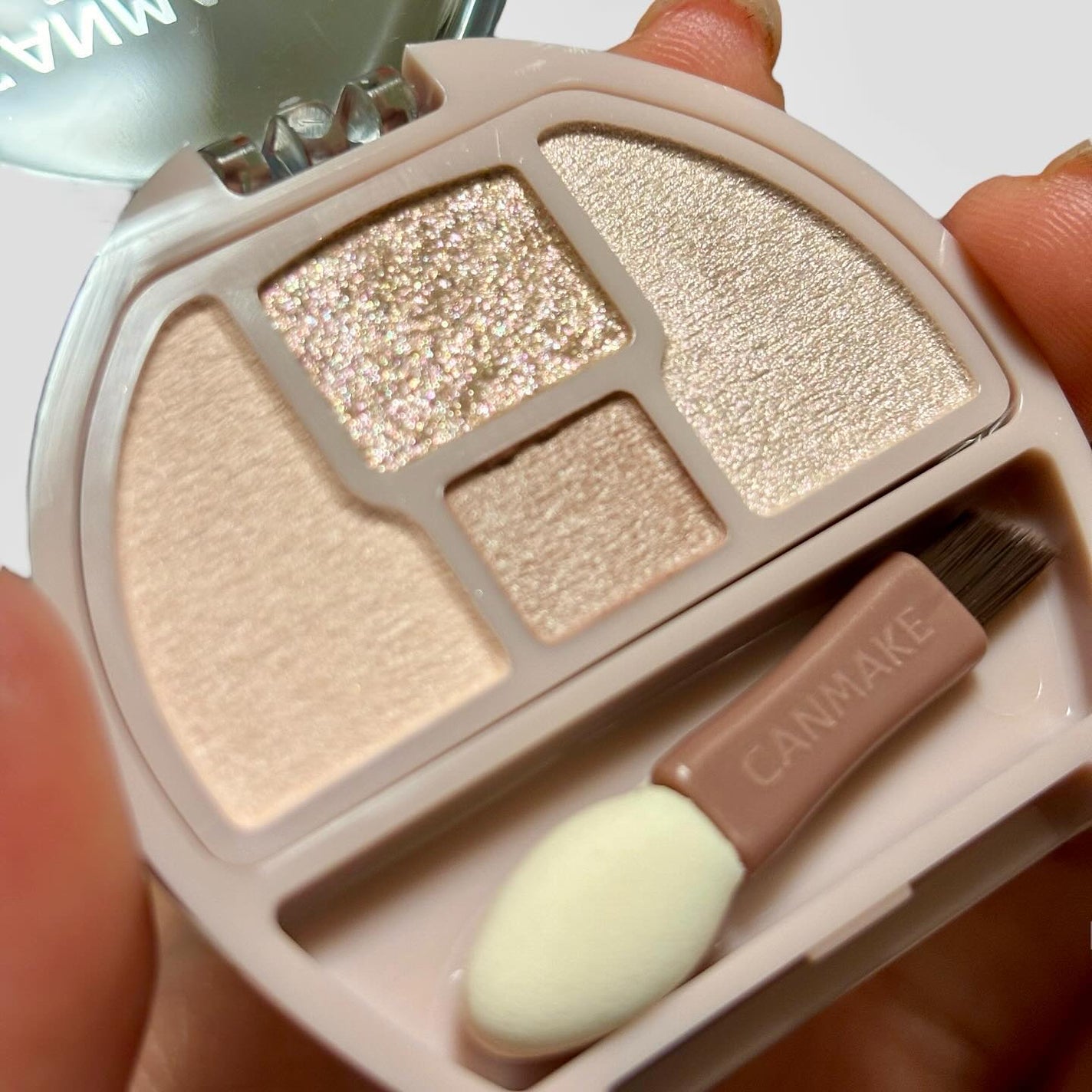 プランぷくコーデアイズ/キャンメイク/パウダーアイシャドウを使ったクチコミ(2枚目)