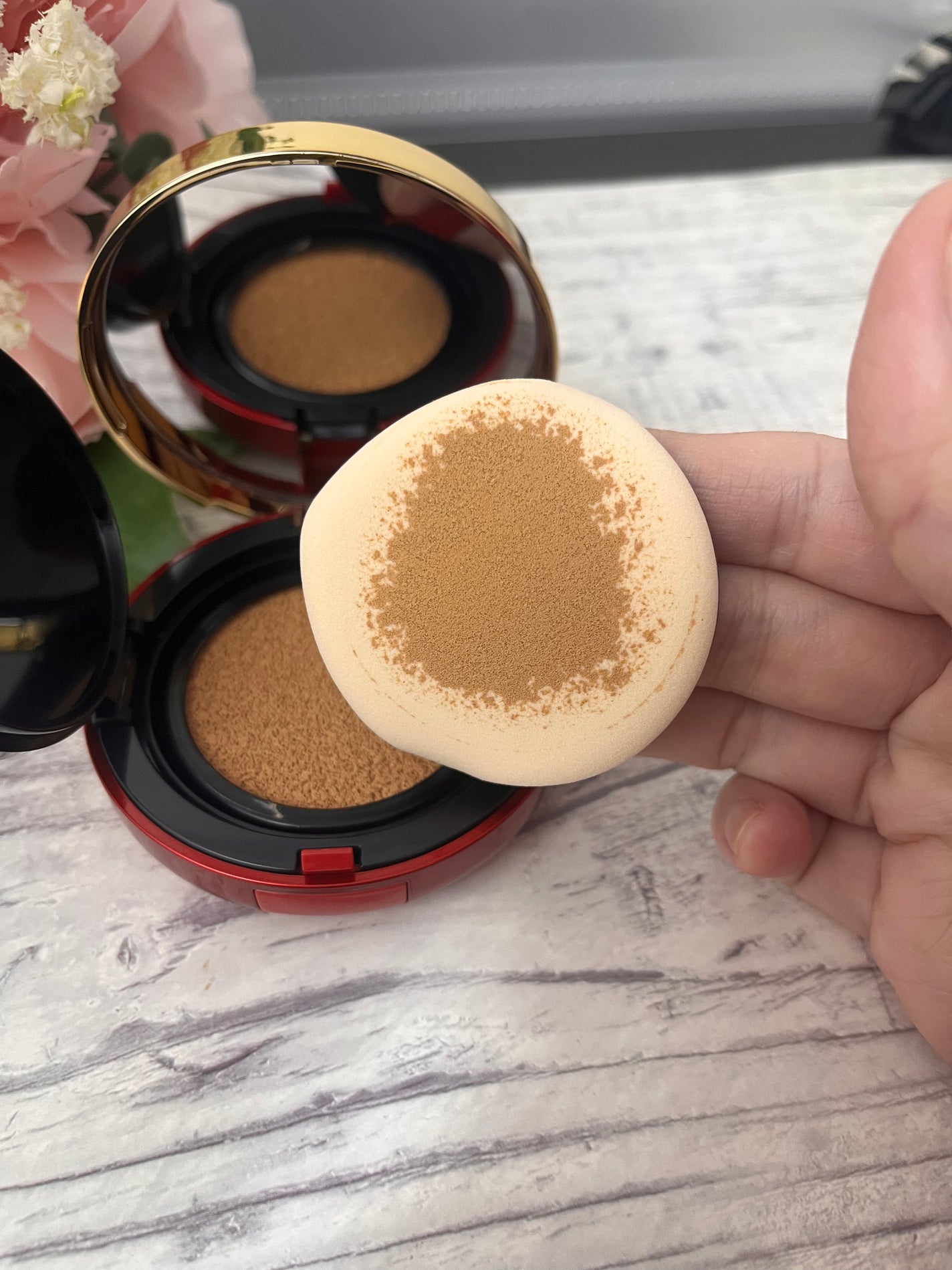 Aluce luce Plus クッションファンデーション/Aluce luce/クッションファンデーションを使ったクチコミ(5枚目)