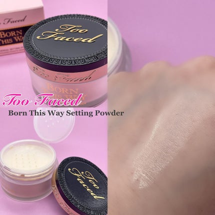 ボーン ディス ウェイ エセリアル セッティング パウダー/Too Faced/ルースパウダーを使ったクチコミ(1枚目)