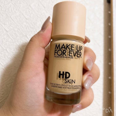MAKE UP FOR EVER HDスキンファンデーションのクチコミ「MAKE UP FOR EVER
HDスキンファンデーション 1N10

以前メイクレッスンを.....」（1枚目）