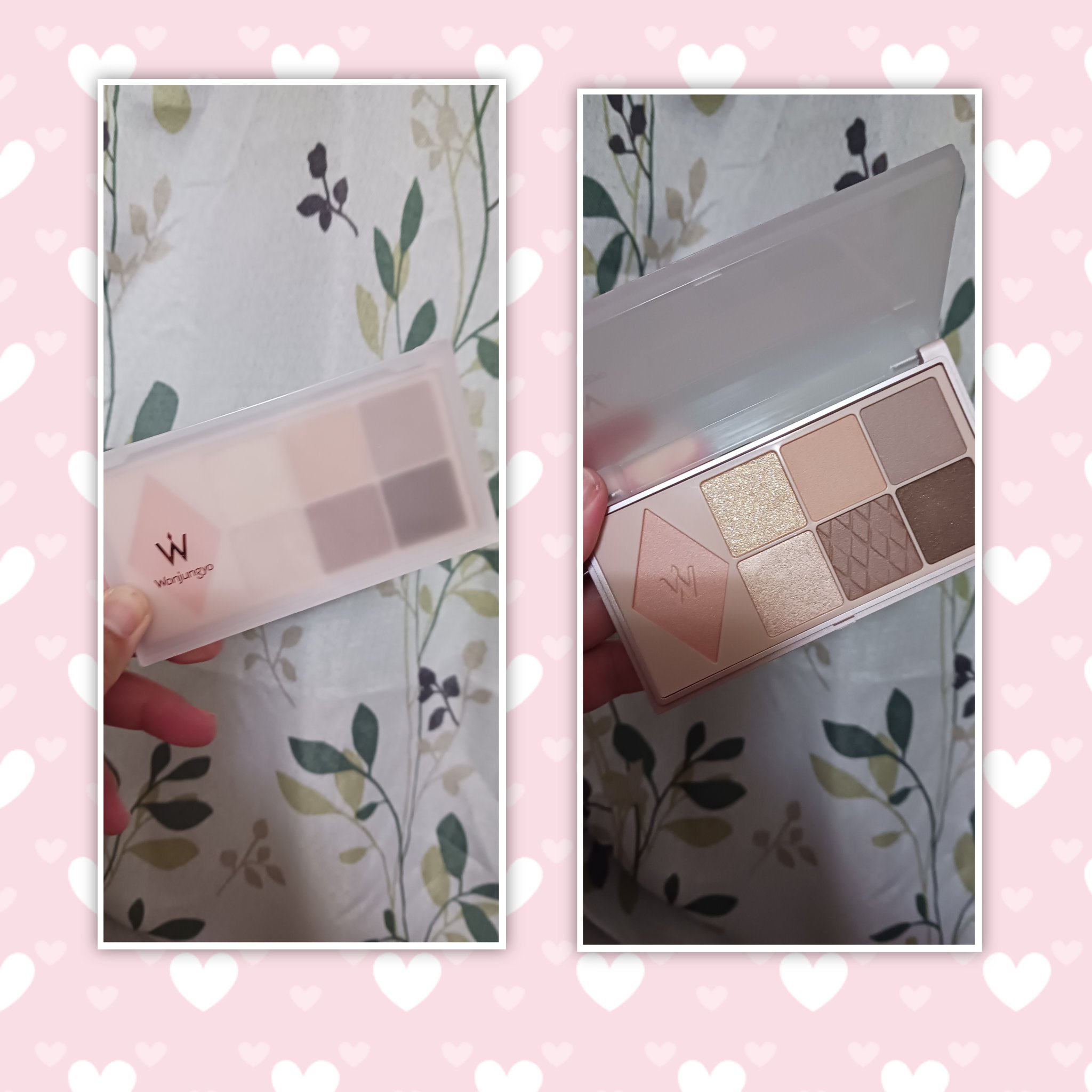 ウォンジョンヨ Ｗ デイリームードアップパレット /Wonjungyo/アイシャドウパレットを使ったクチコミ（1枚目）