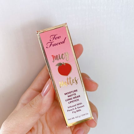 ジューシー マット ロングウェア リップスティック/Too Faced/口紅を使ったクチコミ(5枚目)