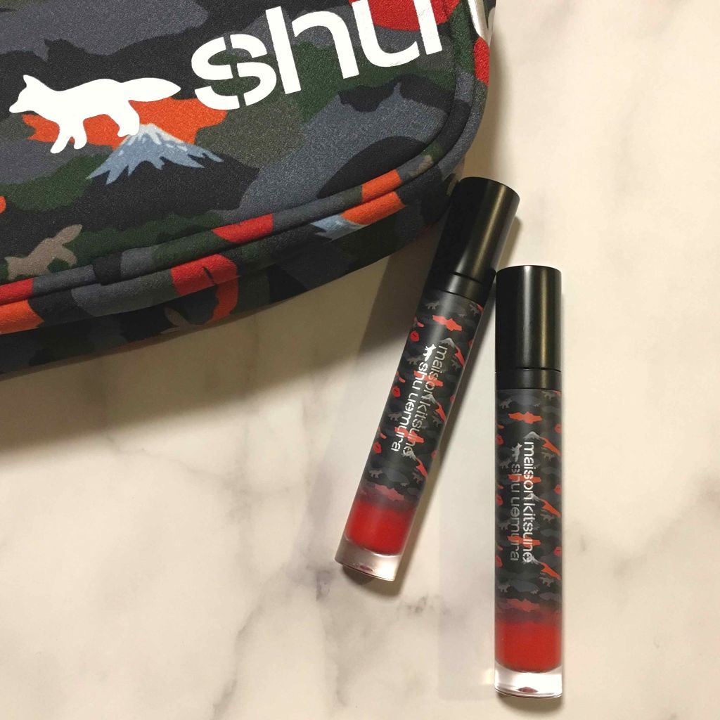 マット シュプリア/shu uemura/口紅を使ったクチコミ（1枚目）