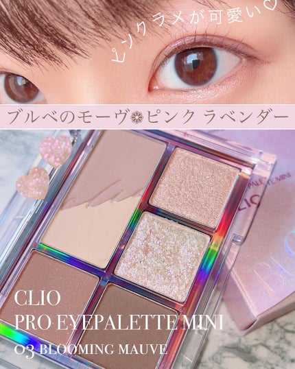 プロ アイパレット ミニ/CLIO/アイシャドウパレットを使ったクチコミ(1枚目)