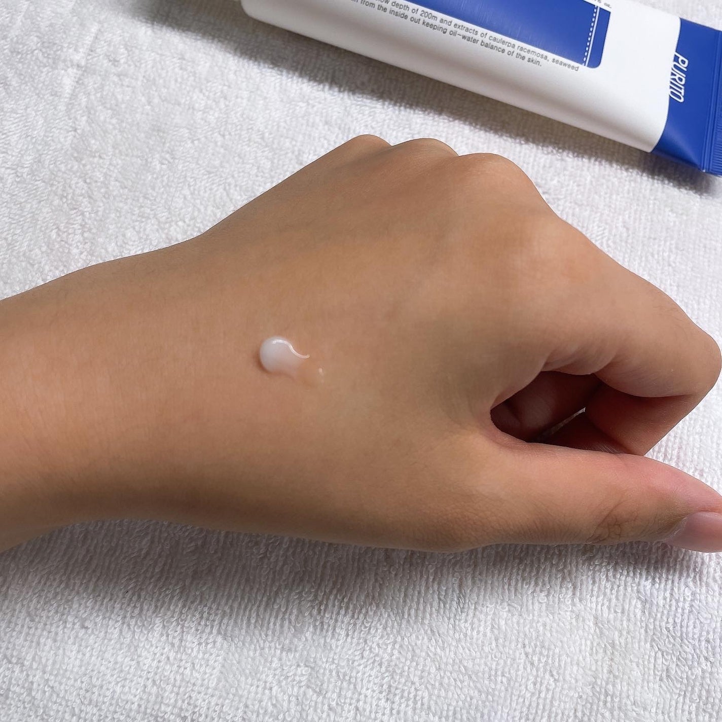 ディープシーピュアウォータークリーム/PURITO/フェイスクリームを使ったクチコミ(2枚目)