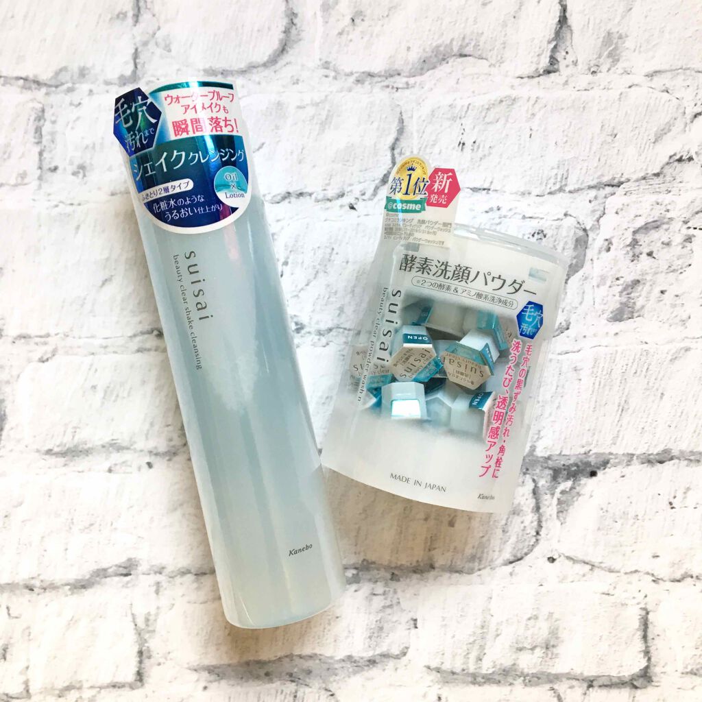 ビューティクリア シェイククレンジング/suisai/クレンジングウォーターを使ったクチコミ（1枚目）