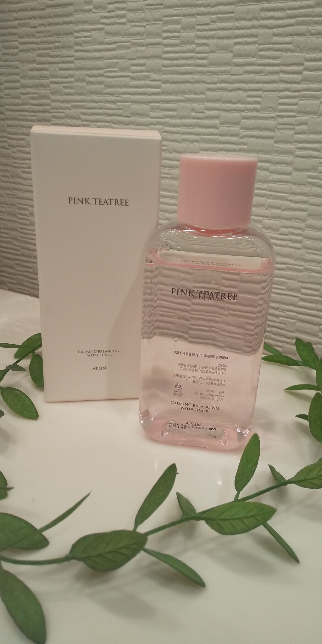 ピンクティーツリートナー/APLIN/化粧水を使ったクチコミ（3枚目）