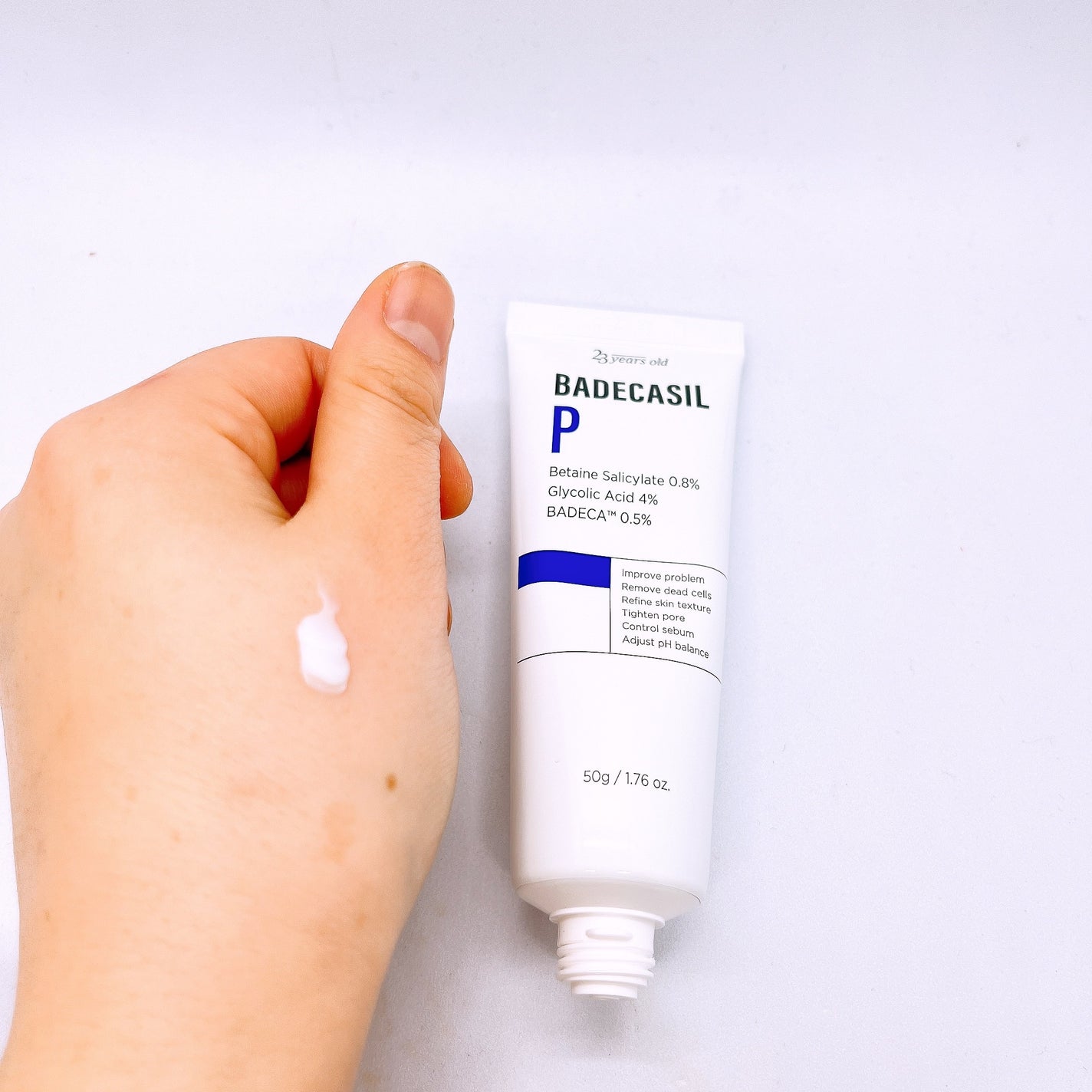バデカシルクリーム/23years old/フェイスクリームを使ったクチコミ(2枚目)
