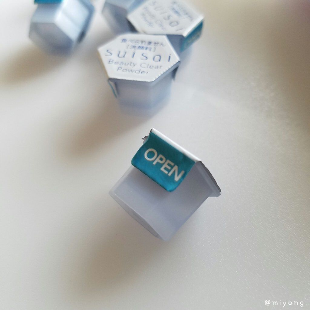 スイサイ ビューティクリア パウダーウォッシュ/suisai/洗顔パウダーを使ったクチコミ(2枚目)