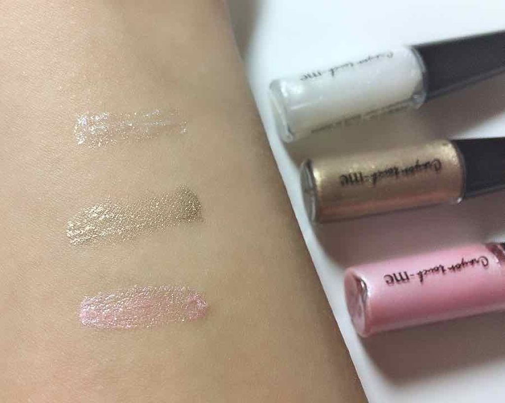 オーロラ艶ライン/crayontouch-me/グリッターを使ったクチコミ（2枚目）