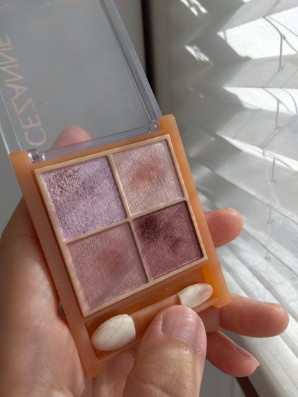 ベージュトーンアイシャドウ/CEZANNE/アイシャドウパレットを使ったクチコミ(1枚目)