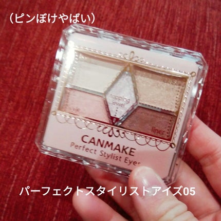 【旧品】パーフェクトスタイリストアイズ/キャンメイク/アイシャドウパレットを使ったクチコミ(1枚目)