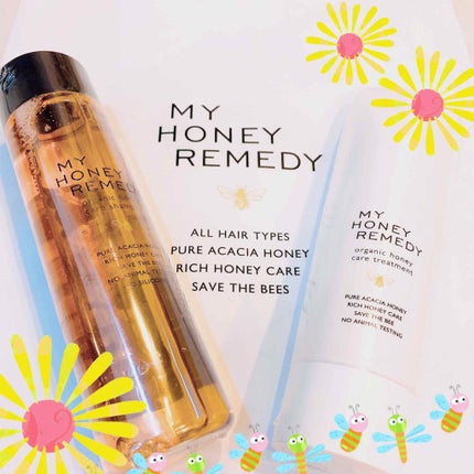 ハニーケアシャンプー/トリートメント/MY HONEY REMEDY/市販シャンプーを使ったクチコミ(1枚目)