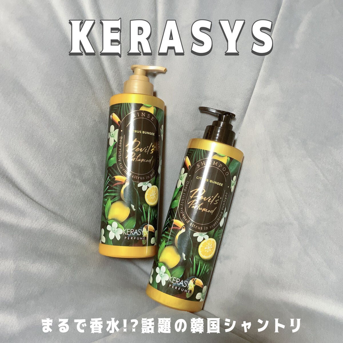 おにゃんこぽん on LIPS 「✍️KERASYSシトラスパンジーあの韓国ヘアケアNO.1🗽´..」(1枚目)