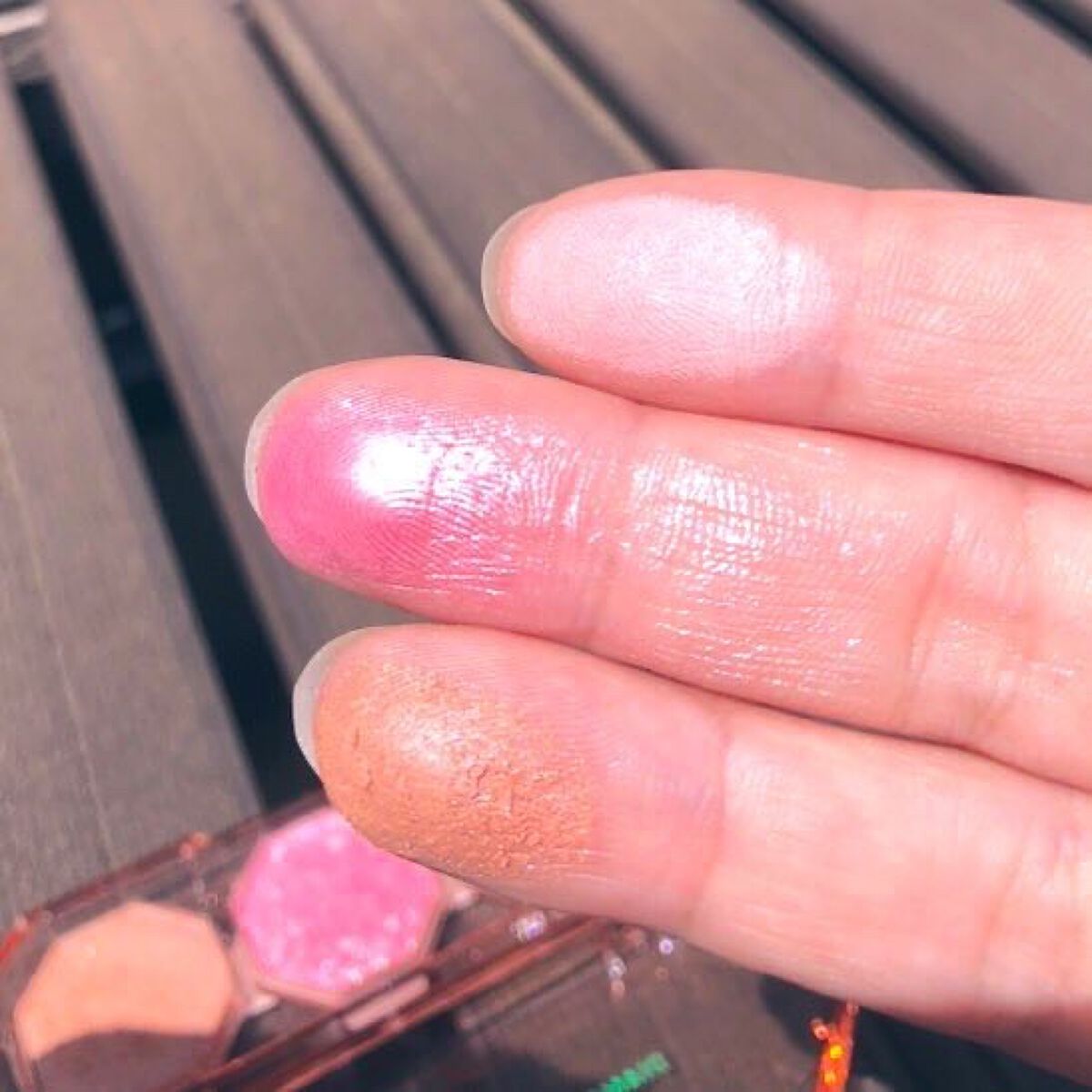 ダイヤモンドクラッシュパレット/ドド/アイシャドウパレットを使ったクチコミ(3枚目)