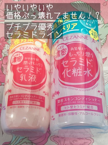 濃密スキンコンディショナー/CEZANNE/化粧水を使ったクチコミ（1枚目）