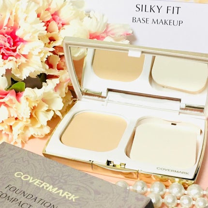 シルキー フィット/COVERMARK/パウダーファンデーションを使ったクチコミ(4枚目)