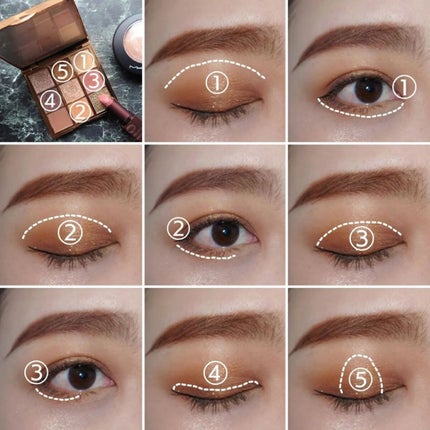 VenusMarble 9色アイシャドウパレット/Venus Marble/アイシャドウパレットを使ったクチコミ(4枚目)