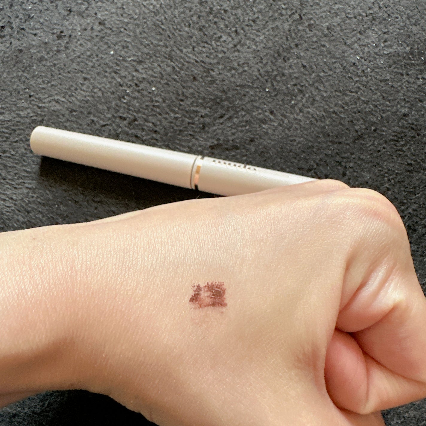 スキニーマスカラ/mude./マスカラを使ったクチコミ(4枚目)