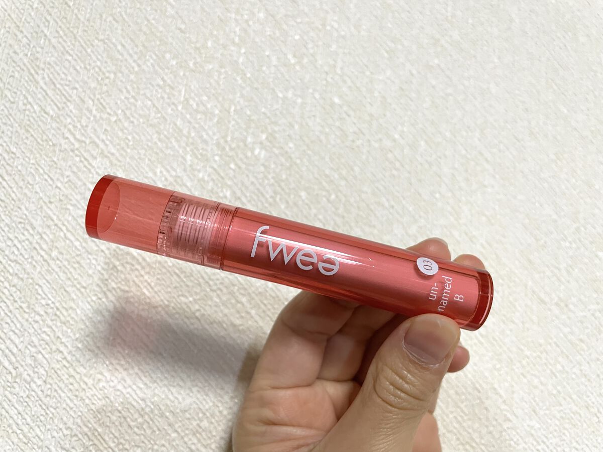 フィーティントガラス/fwee/リップティントを使ったクチコミ（1枚目）