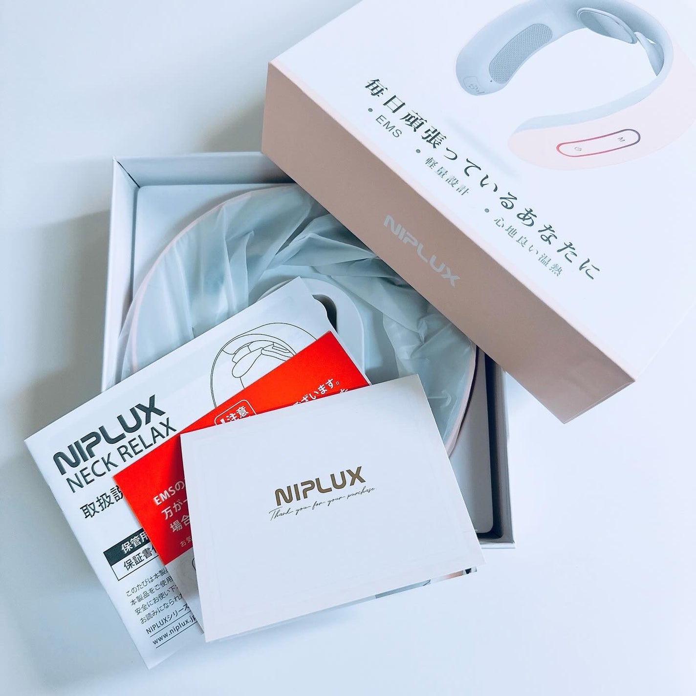 NECK RELAX/NIPLUX/ネックマッサージャーを使ったクチコミ(5枚目)