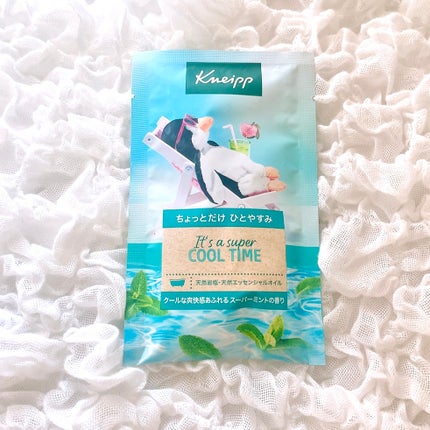 クナイプ バスソルト スーパーミントの香り/クナイプ/無機塩系入浴剤を使ったクチコミ(6枚目)