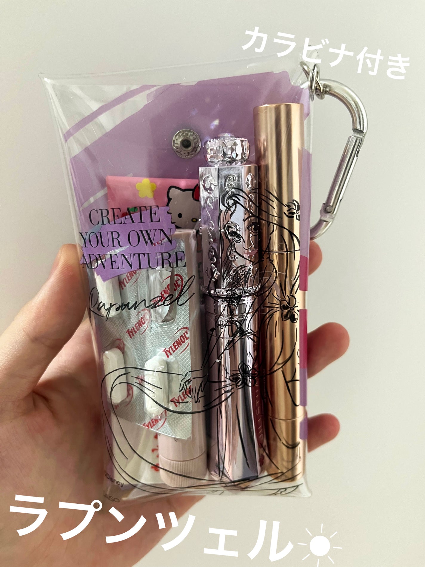 クリアポーチ/DAISO/化粧ポーチを使ったクチコミ(1枚目)