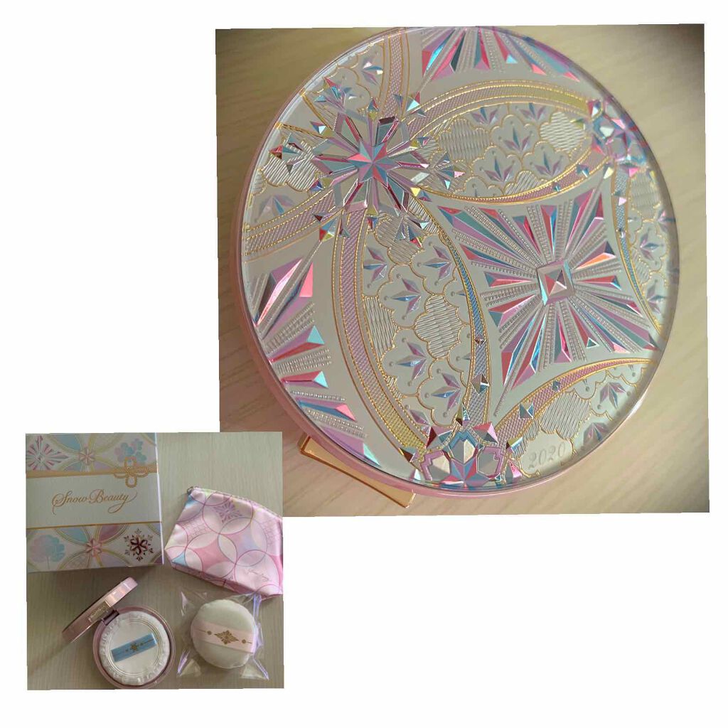 スノービューティー ホワイトニング フェイスパウダー 2020 本体+レフィル付きセット/スノービューティー/プレストパウダーを使ったクチコミ（1枚目）