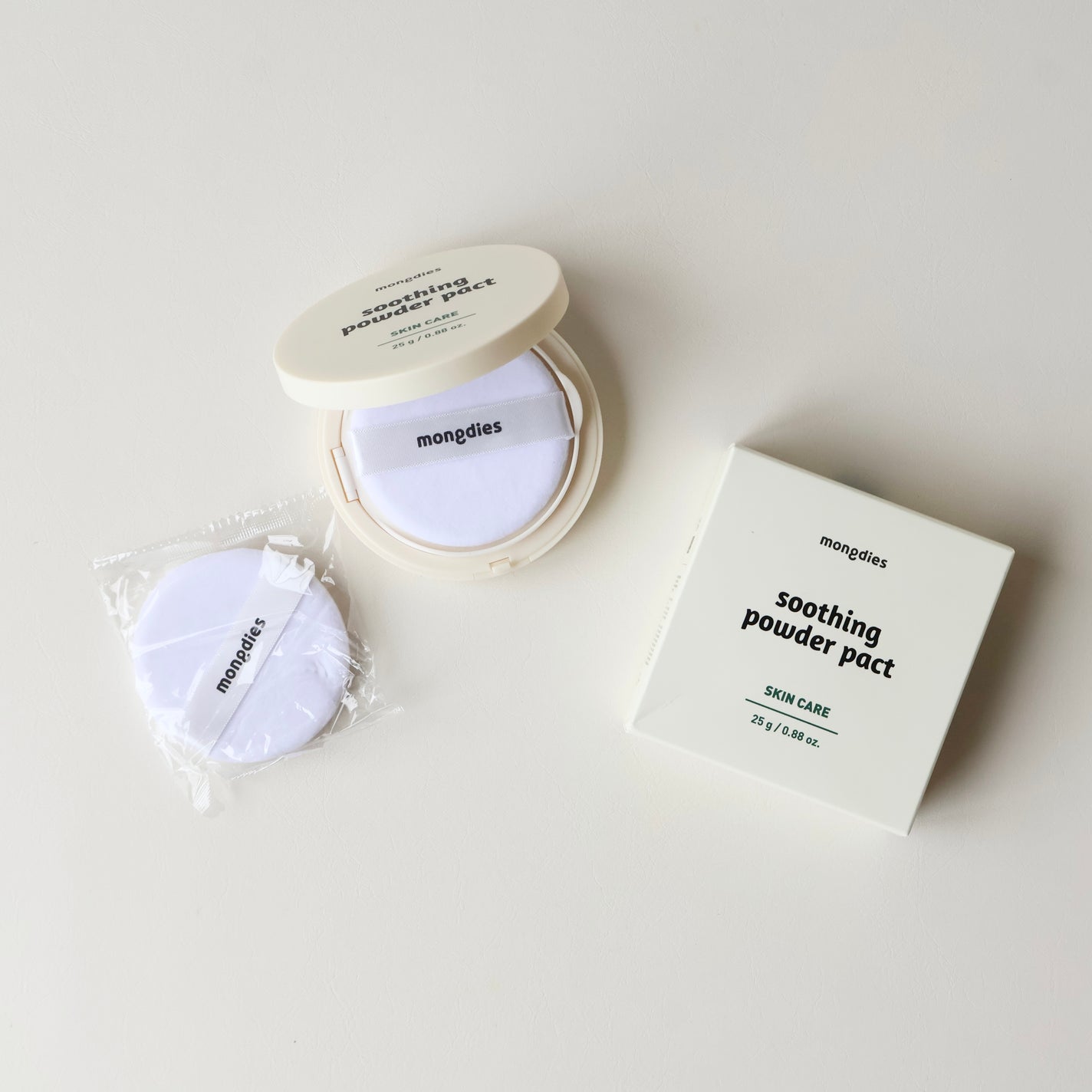 ベビー・パウダーパクト/モンディエス/ボディパウダーを使ったクチコミ(1枚目)