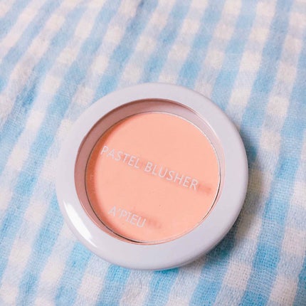 アピュー パステルブラッシャー/A’pieu/パウダーチークを使ったクチコミ(1枚目)